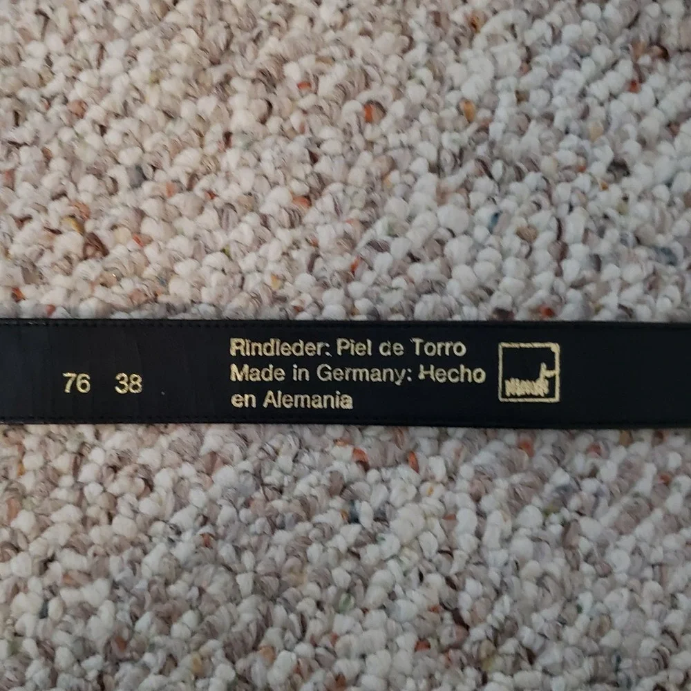 Vintage‎ Mondi Womens Bull Leather Statement Belt 33.5